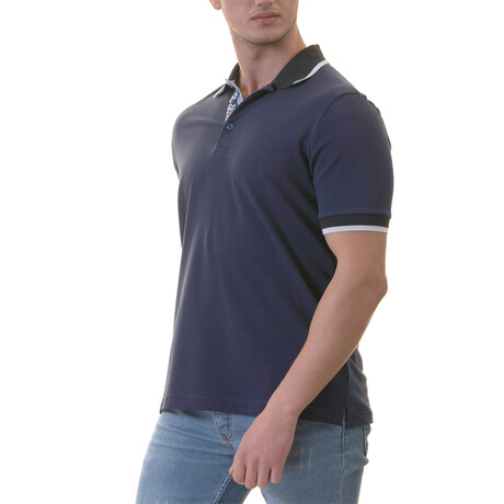 Frank Polo Shirt // Navy (S)