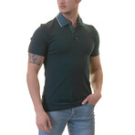 Matthew Polo Shirt // Green Checkered (XL)