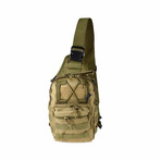 Tactical Military Sling Shoulder Bag // Khaki