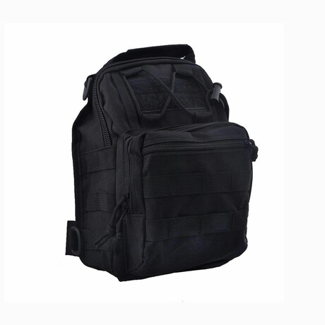 Tactical Military Sling Shoulder Bag // Black