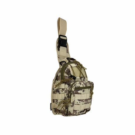 Tactical Military Sling Shoulder Bag // Desert ACU