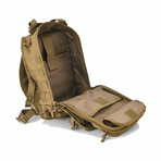 Tactical Military Medium Sling Range Bag // Khaki