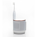 Wavee W-1 Toothbrush Speaker System // Pearl White