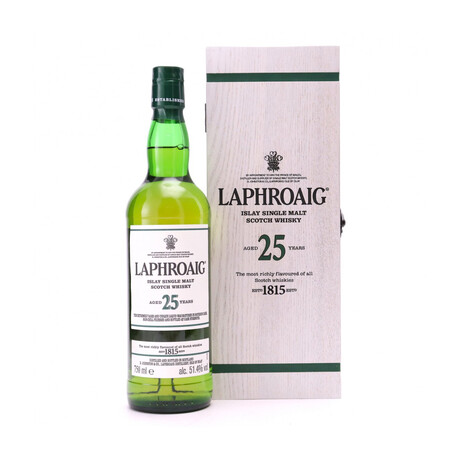 Laphroaig // 25 Year Old Single Malt Scotch // 750 ml