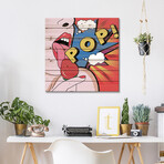 Pop by Mark Ashkenazi (26"H x 26"W x 1.5"D)