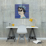 Kissed Blue by Jana Nicole (26"H x 26"W x 1.5"D)