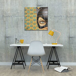 Bat-Girl I by Scott Rohlfs (26"H x 26"W x 1.5"D)