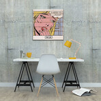 Poop Art by Mathiole (26"H x 26"W x 1.5"D)