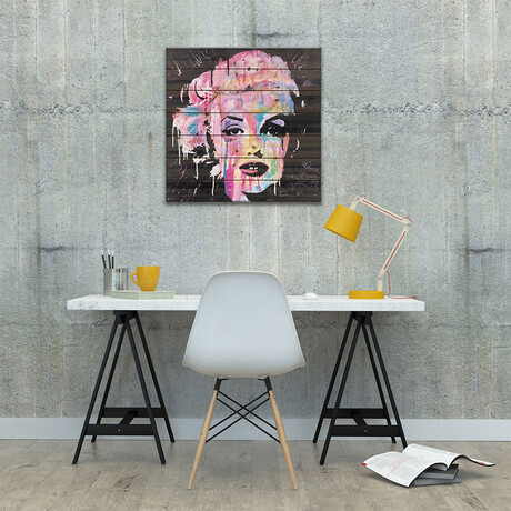 Marilyn Monroe by Dean Russo (26"H x 26"W x 1.5"D)