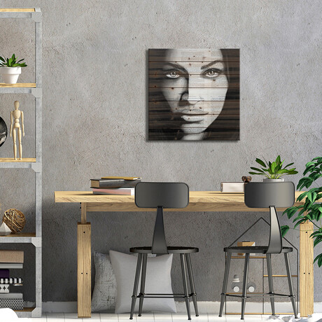 Fox by Ahmad Shariff (26"H x 26"W x 1.5"D)