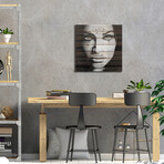 Fox by Ahmad Shariff (26"H x 26"W x 1.5"D)