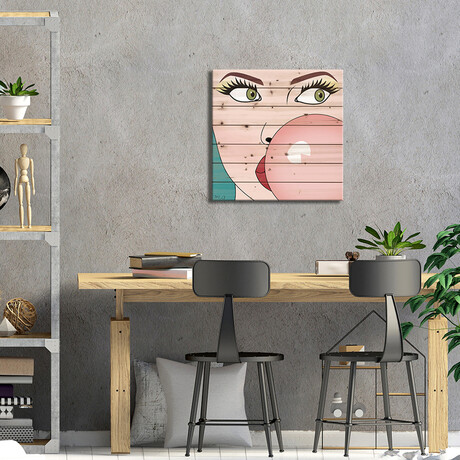 Bubblegum by Mark Ashkenazi (26"H x 26"W x 1.5"D)