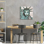 Free To Be Basic Full Face by Hybrid Life Art (26"H x 26"W x 1.5"D)