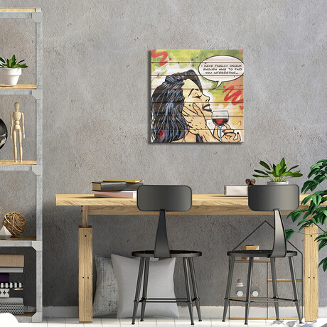 Finally by D13EGO (26"H x 26"W x 1.5"D)