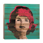 Jackie O - Pink by Dane Shue (26"H x 26"W x 1.5"D)