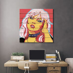 Blondie by Corey Plumlee (26"H x 26"W x 1.5"D)