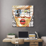 Illusion Of The Past by Annie Terrazzo (26"H x 26"W x 1.5"D)