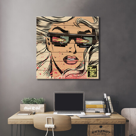 Game of Thugs by Butcher Billy (26"H x 26"W x 1.5"D)