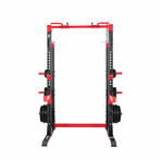 Pro Half Rack C1 (Red + Black)