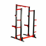 Pro Half Rack C1 (Red + Black)