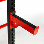 Pro Half Rack C1 (Red + Black)