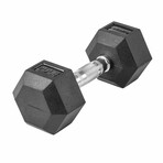 Hex Rubber Dumbbell (5lb)