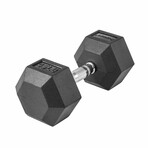 Hex Rubber Dumbbell (15lb)