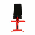 Adjustable Utility Weight Bench (Red + Black)