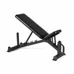 Adjustable Utility Weight Bench (Red + Black)