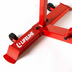 Adjustable Utility Weight Bench (Red + Black)