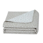 Geometric Maze Oversized Quilt Sets // Geometric Maze Taupe (King / California King)