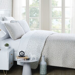 Geometric Maze Oversized Quilt Sets // Geometric Maze Taupe (King / California King)