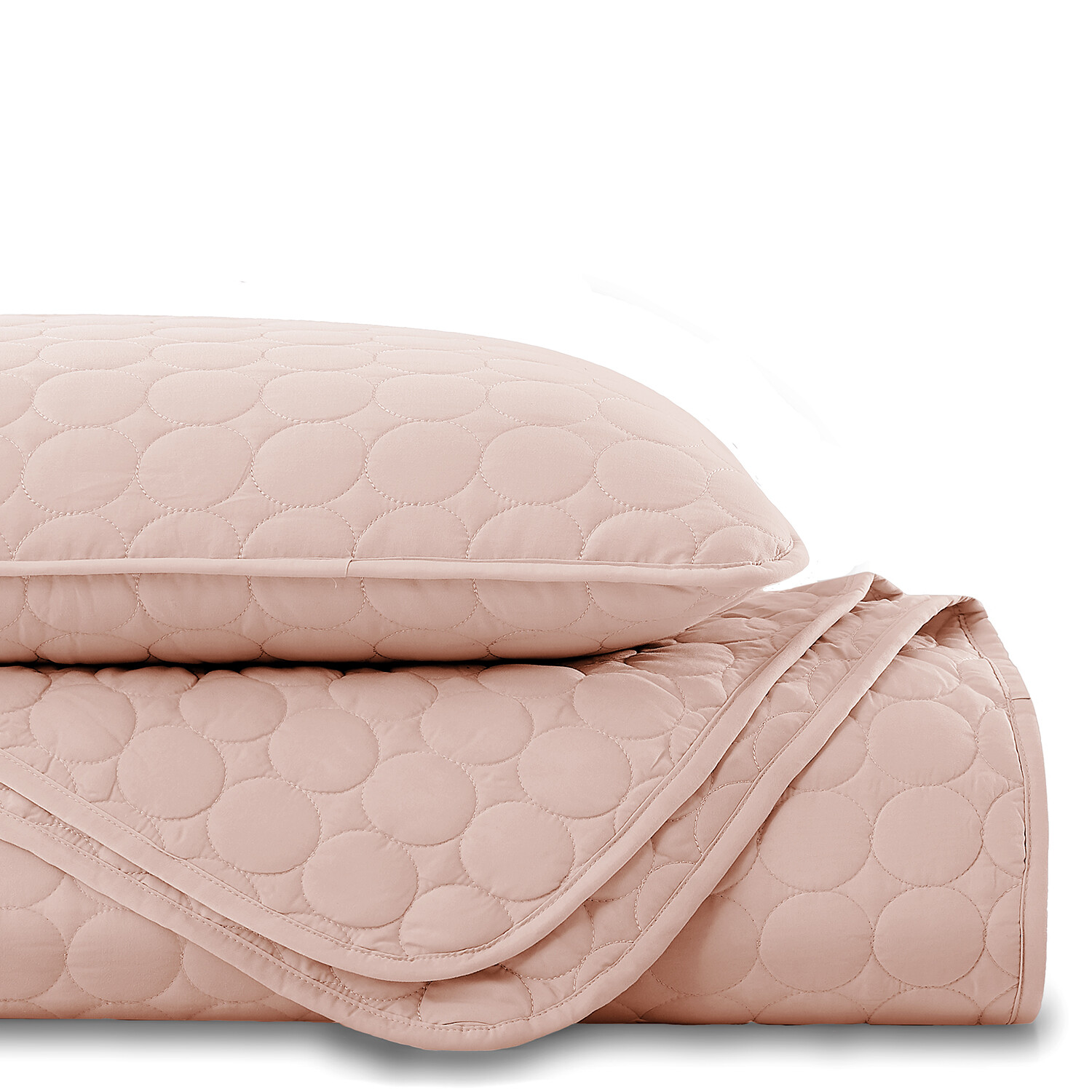 Southshore Essentials Quilt Set // Pastel Pink (Twin / Twin XL