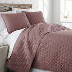 Southshore Essentials Quilt Set // Rose (King / California King)