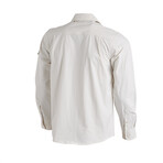 Outdoor Shirt with Pockets // Ecru (XS)