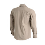 Outdoor Shirt with Pockets // Beige (S)