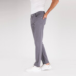 Haroon Five Pocket Chino Pants // Gray (34WX34L)