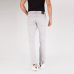 Owain Five Pocket Chino Pants // Anthracite (32WX34L)