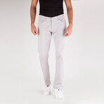 Owain Five Pocket Chino Pants // Anthracite (31WX34L)