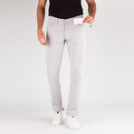 Owain Five Pocket Chino Pants // Anthracite (32WX34L)