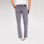 Five Pocket Chino Pants // Gray (33WX34L)