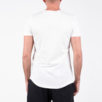 Shaun O Neck T-Shirt // White (M)