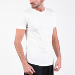 Shaun O Neck T-Shirt // White (M)