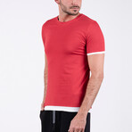 Crewneck T-Shirt // Red (L)