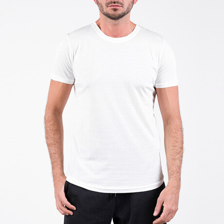 Shaun O Neck T-Shirt // White (S)