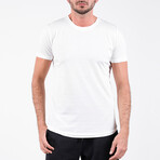 Shaun O Neck T-Shirt // White (M)