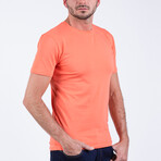 Jay O Neck T-Shirt // Pomegranate (S)