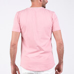 Crewneck T-Shirt // Pink (L)