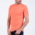 Jay O Neck T-Shirt // Pomegranate (S)