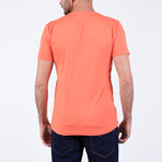 Jay O Neck T-Shirt // Pomegranate (S)